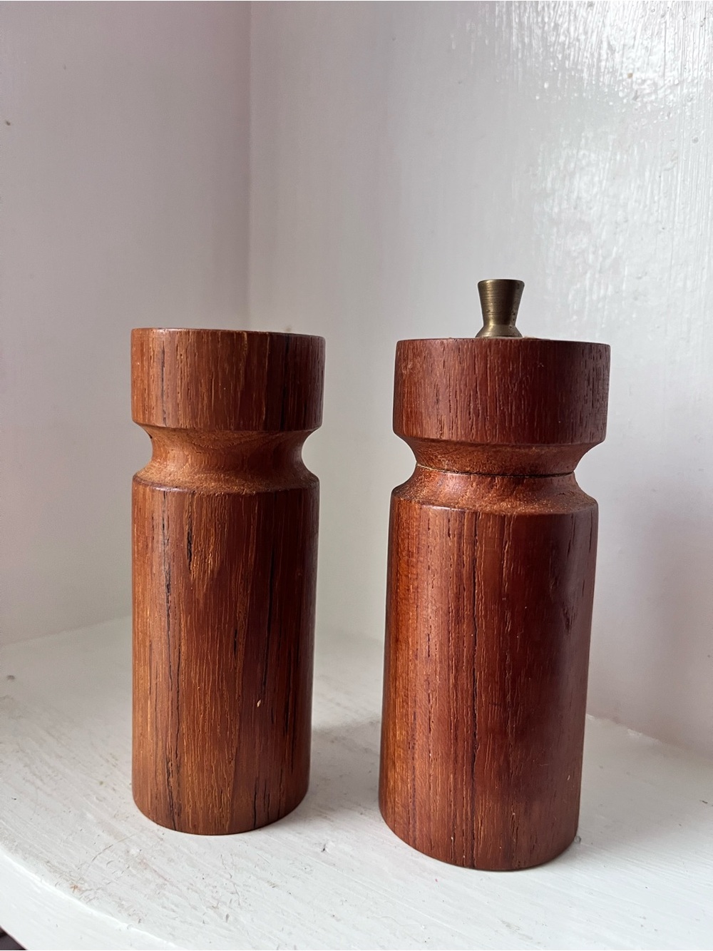 Vintage MCM Salt Shaker and Pepper Grinder set Denmark